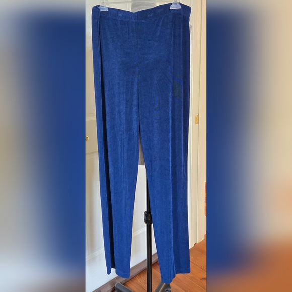 Chico's Pants - Chico's Traveler royal blue pants Long (Chico's 2T) fits sz 12Tall or LT